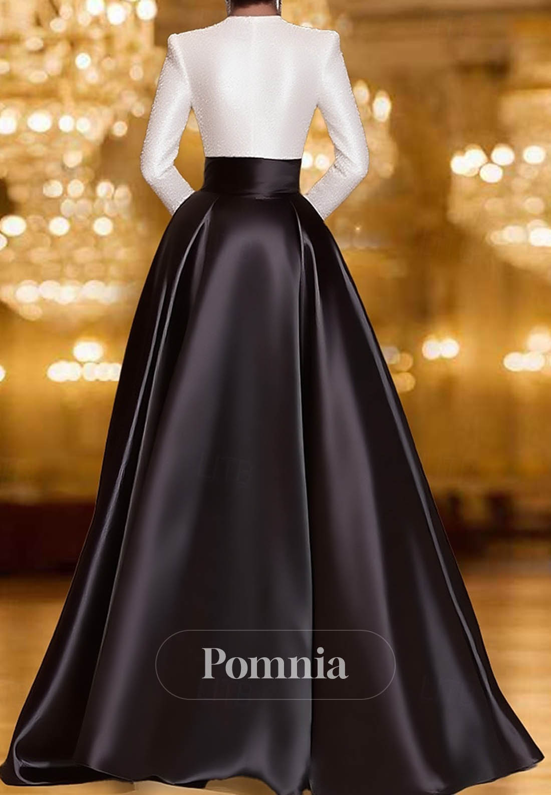 A-Line Floor Length Cocktail Dresses Evening Gown Ball Gown Formal Dress