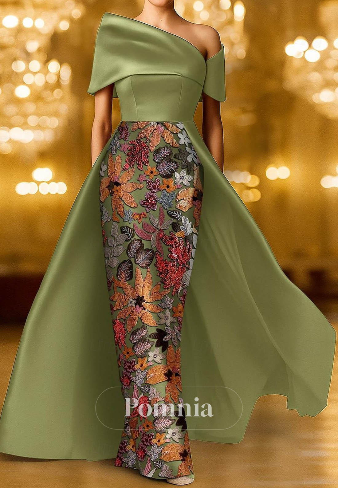 Formal Wedding Satin Lace with Glitter Sequins