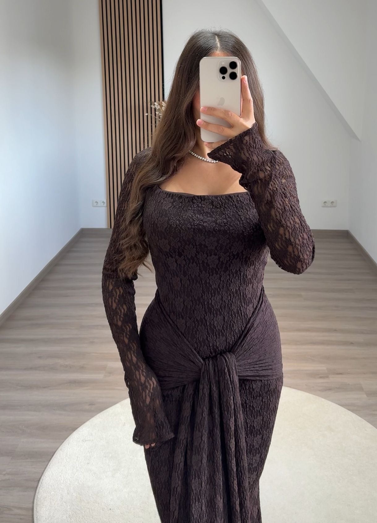 Charming Appliques Evening Dress