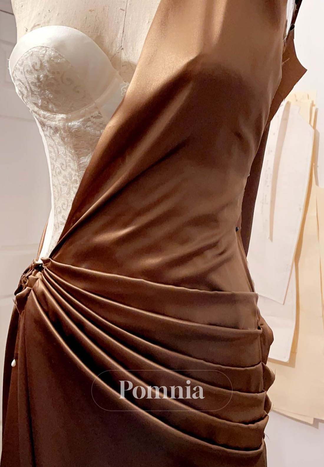 Stylish Mermaid V-Neck Party Dress with Sleeveless