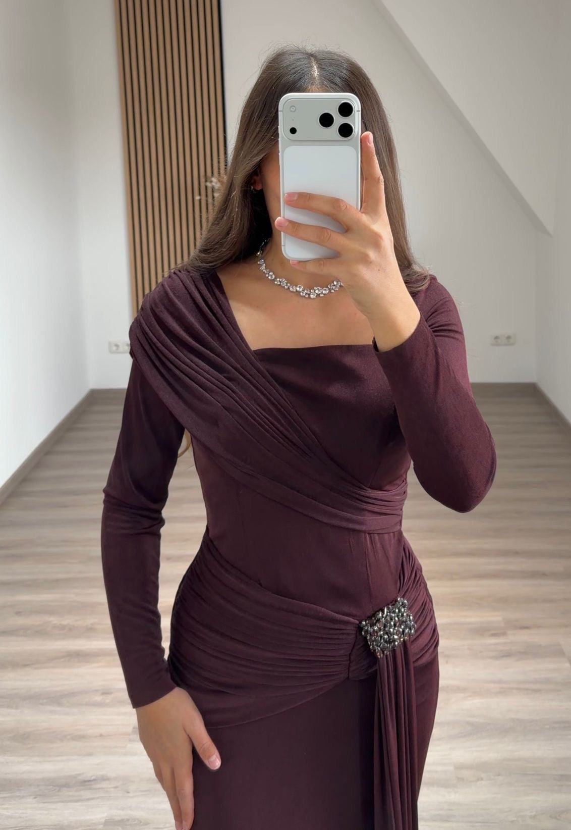 Charming Spaghetti Straps Scoop Appliques Evening Dress