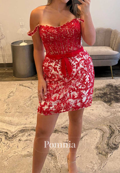 Charming Strapless Sleeveless Appliques Homecoming Dress