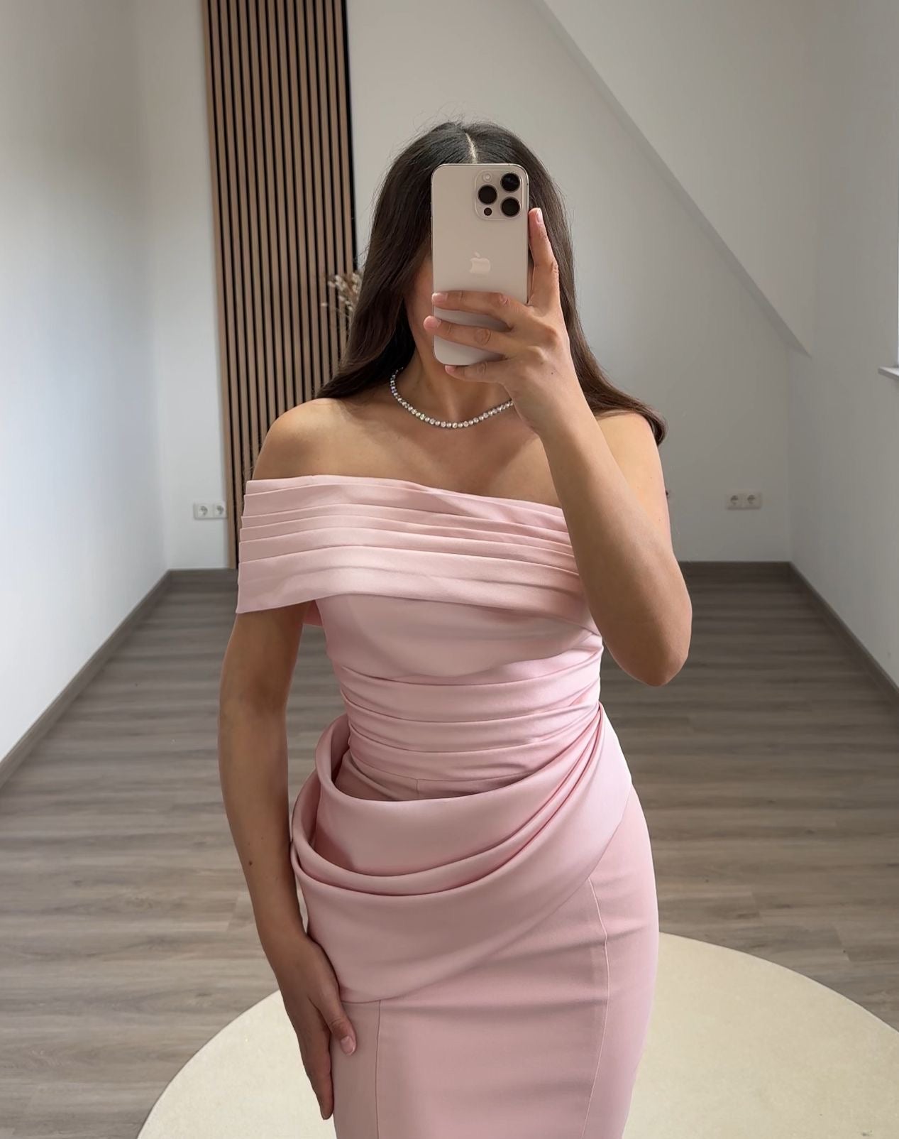 Scoop Sleeveless Beads Chiffon Evening Dress