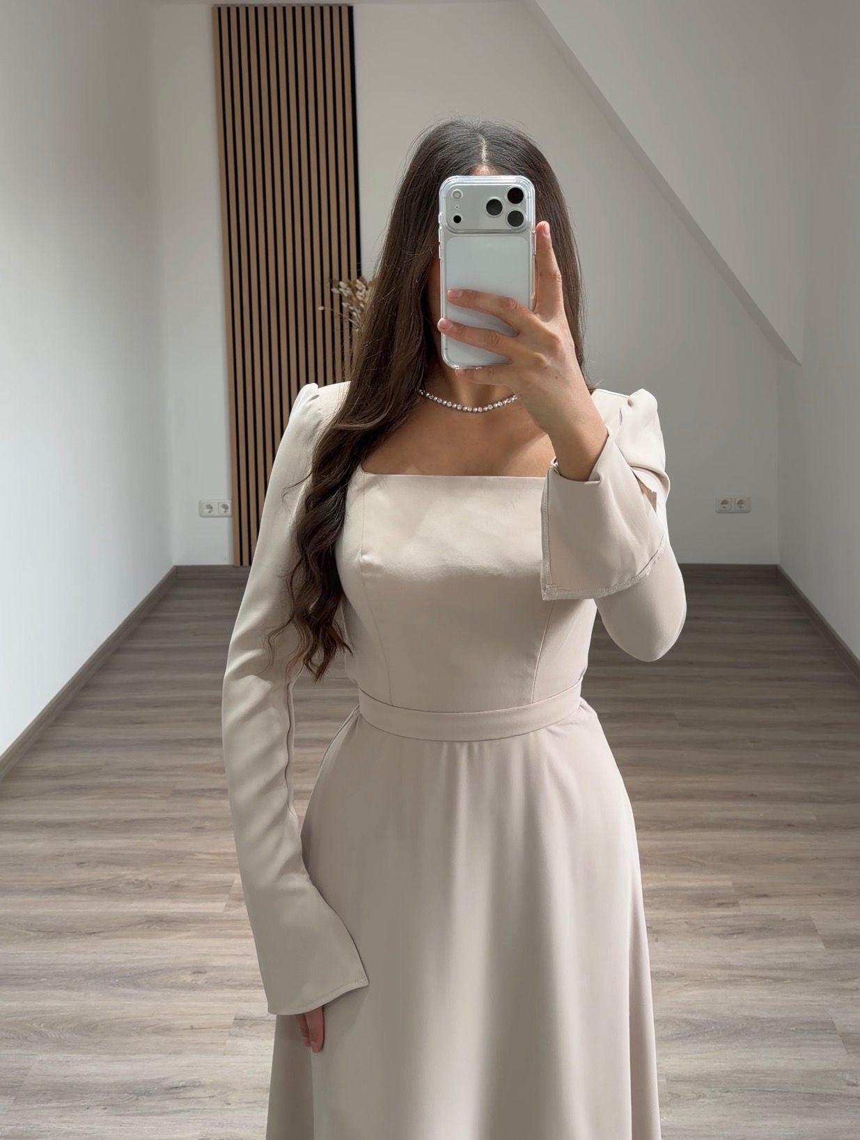 Cap Sleeves Off-Shoulder Sheath Evening Dress