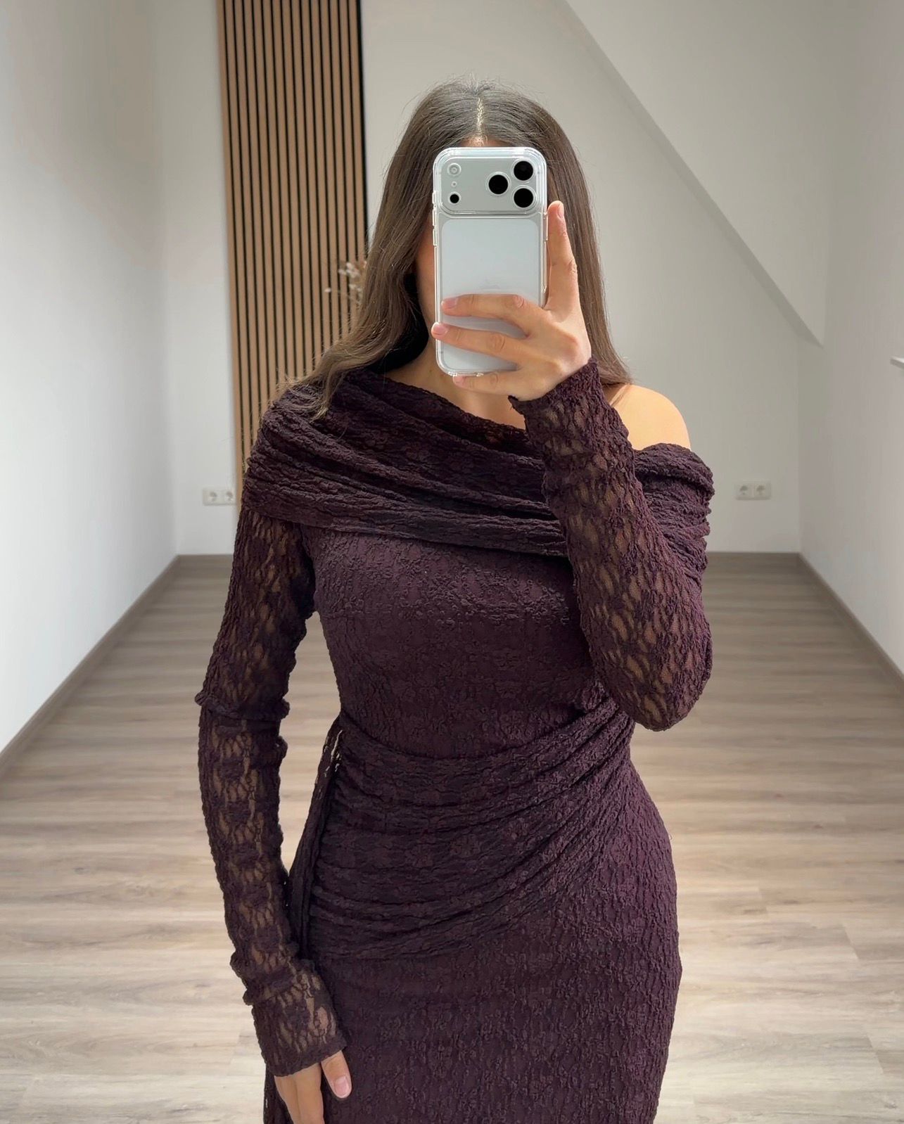 Off-Shoulder Sequins A-Line Evening Dress