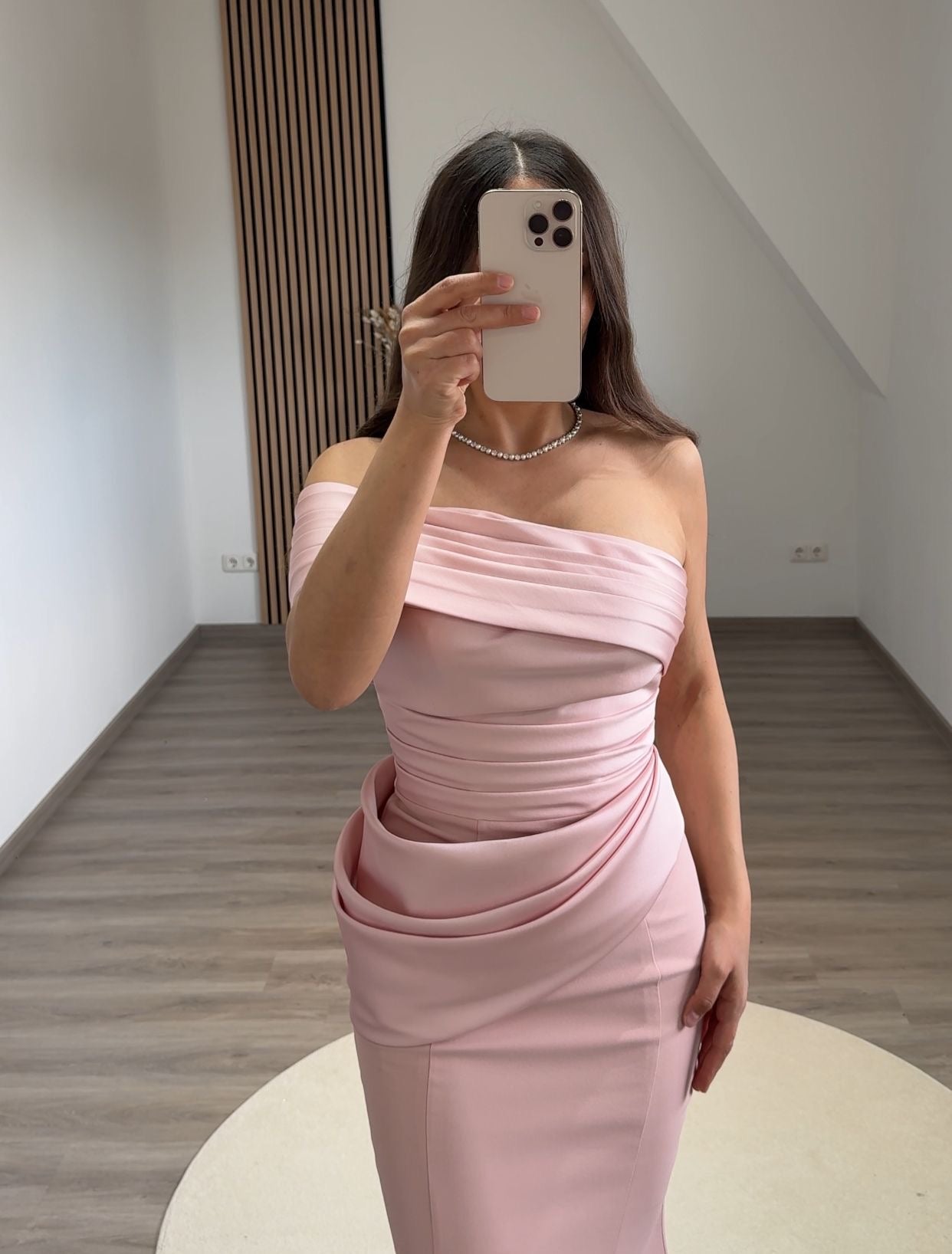 Scoop Sleeveless Beads Chiffon Evening Dress