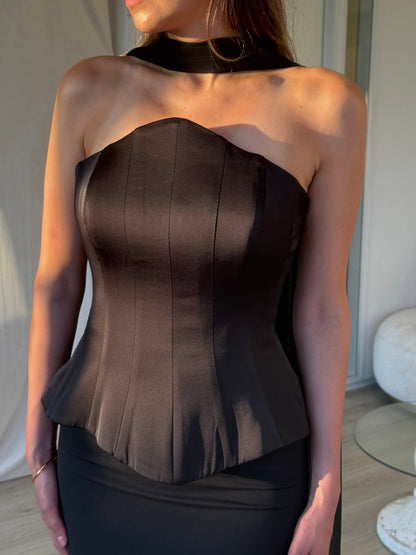 The Olivia dress black