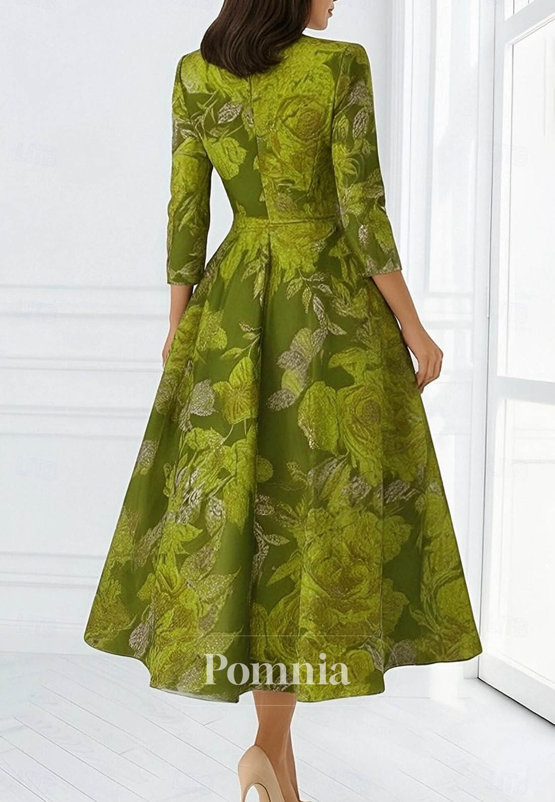 A-Line Ankle Length Cocktail Dresses