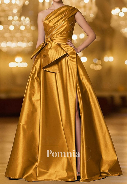 Formal Wedding Pocket Stretch Satin with Bow