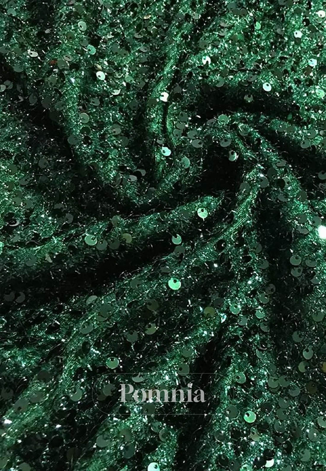 Carnival Formal Pocket Satin Sequined with Feather Sequin