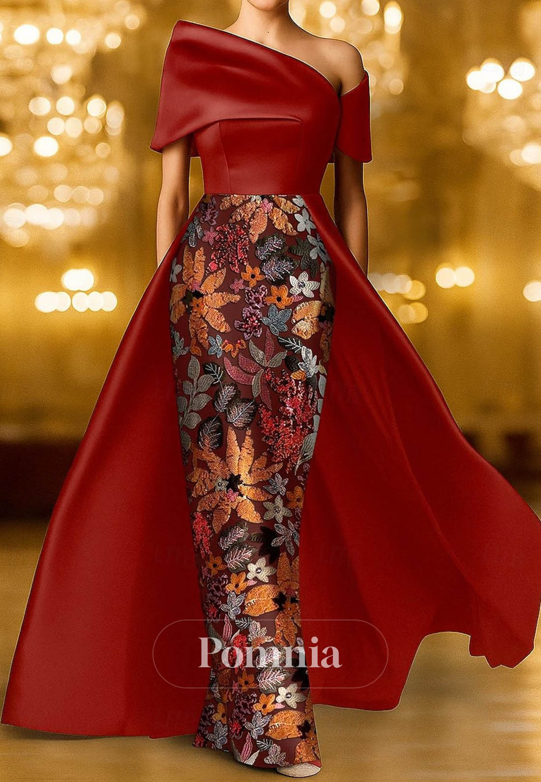 Formal Wedding Satin Lace with Glitter Sequins