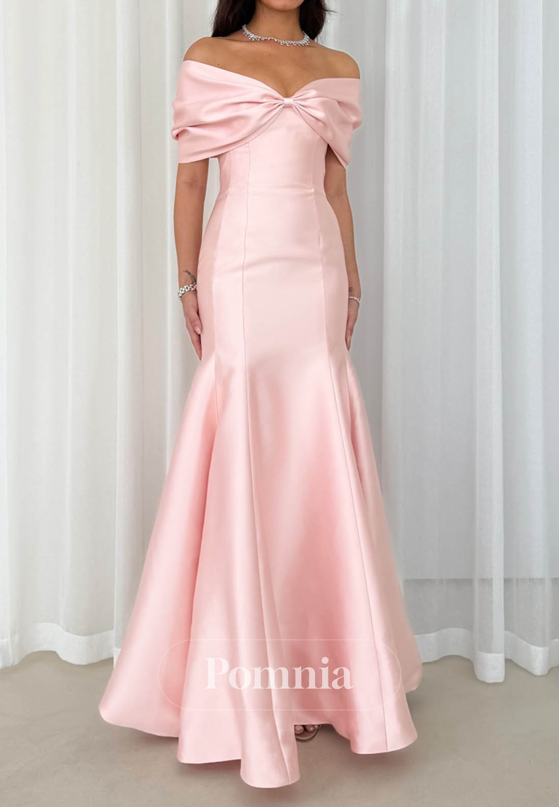 Blushing Pink Sweetheart Sleeveless A-Line Prom Dress