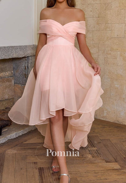 Blushing Pink Sweetheart Sleeveless Corset Ruched Prom Dress
