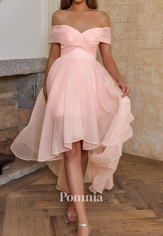 Blushing Pink Sweetheart Sleeveless Corset Ruched Prom Dress
