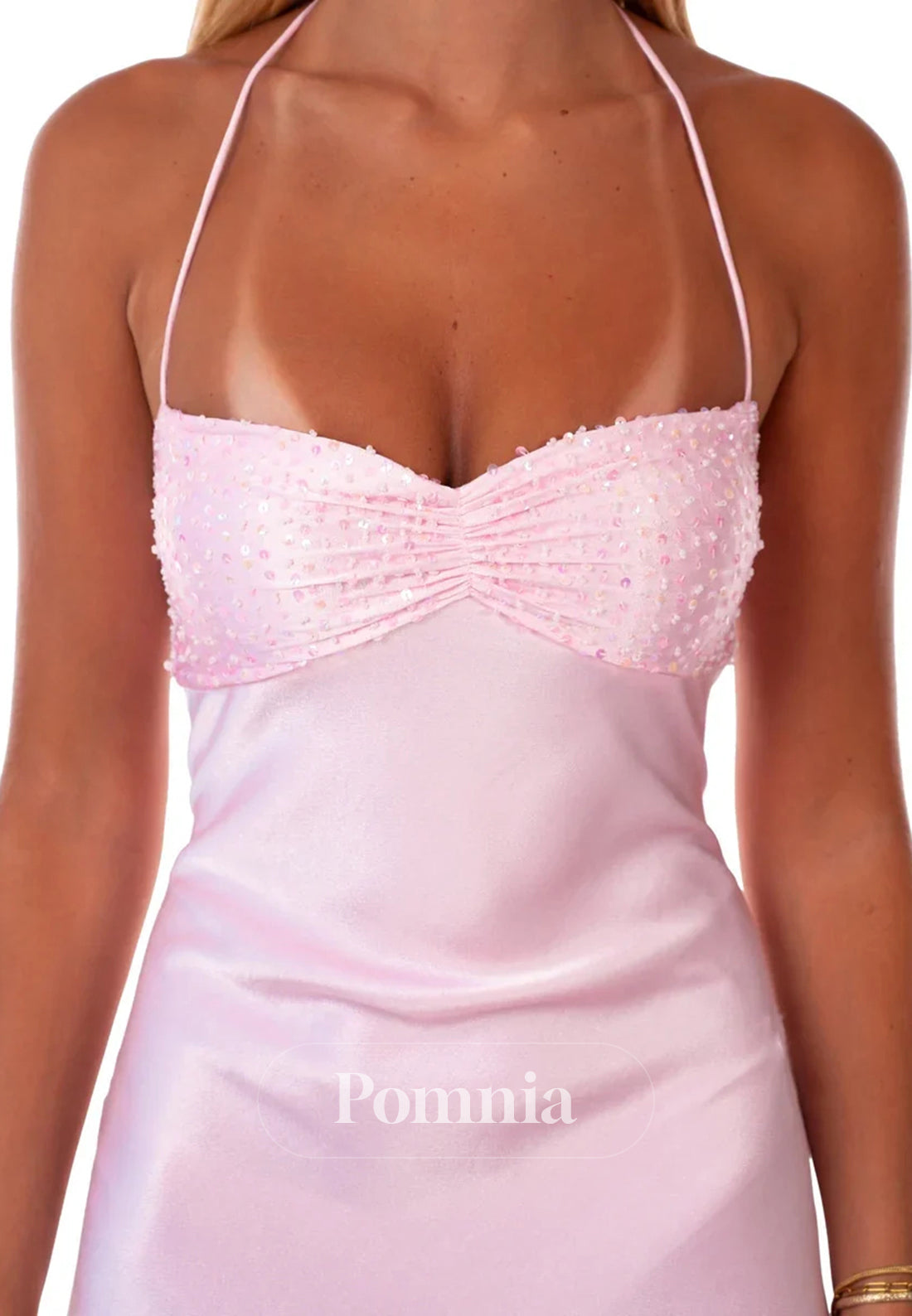 Cute Sheath Spaghetti Straps Short Homecoming Dress with Beading