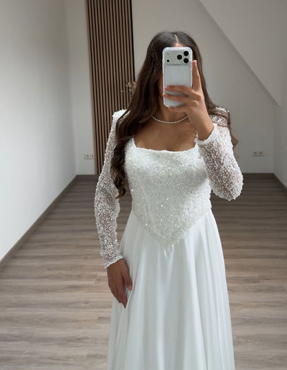 Simple Strapless Sleeveless Appliques Ruched Evening Dress