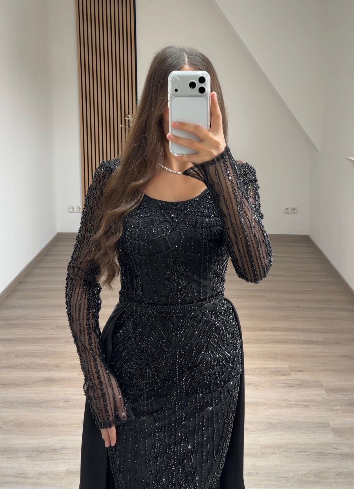 Sheath Off-Shoulder Sleeveless Sequins Ruched Evening Dress