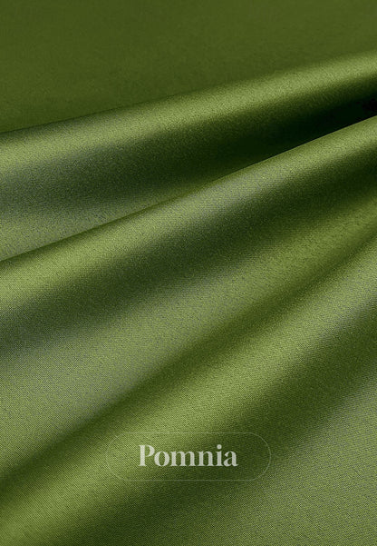 Floral Embroidered A-Line Satin Floor Length Mother of the Bride Dress