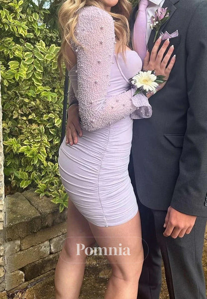 Gorgeous Sheath Sweetheart Short Homecoming Dress