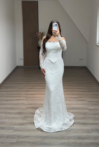 A-Line Strapless Sleeveless Ruched Evening Dress