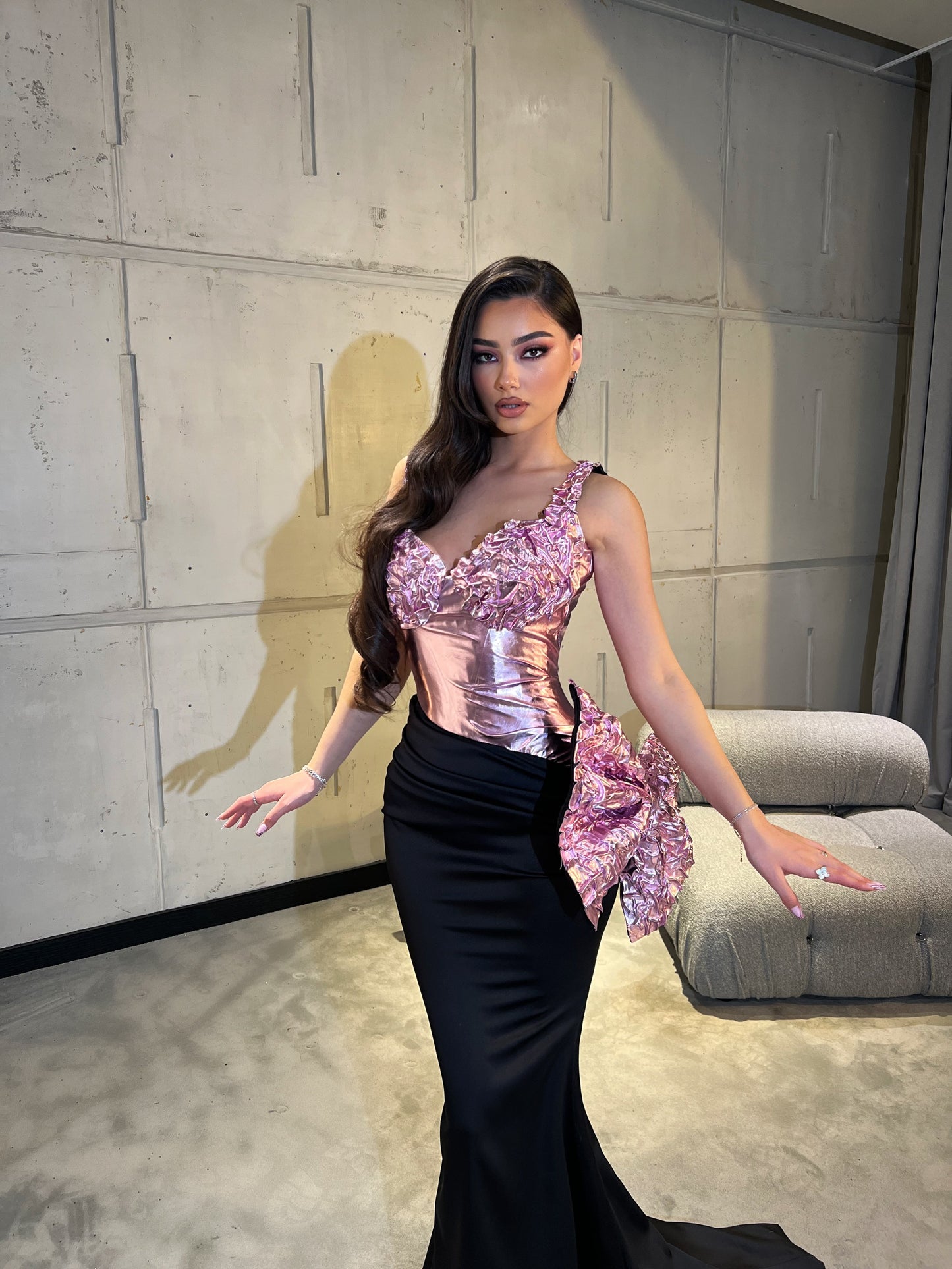 Sheath Spaghetti Straps Scoop Appliques Prom Dress