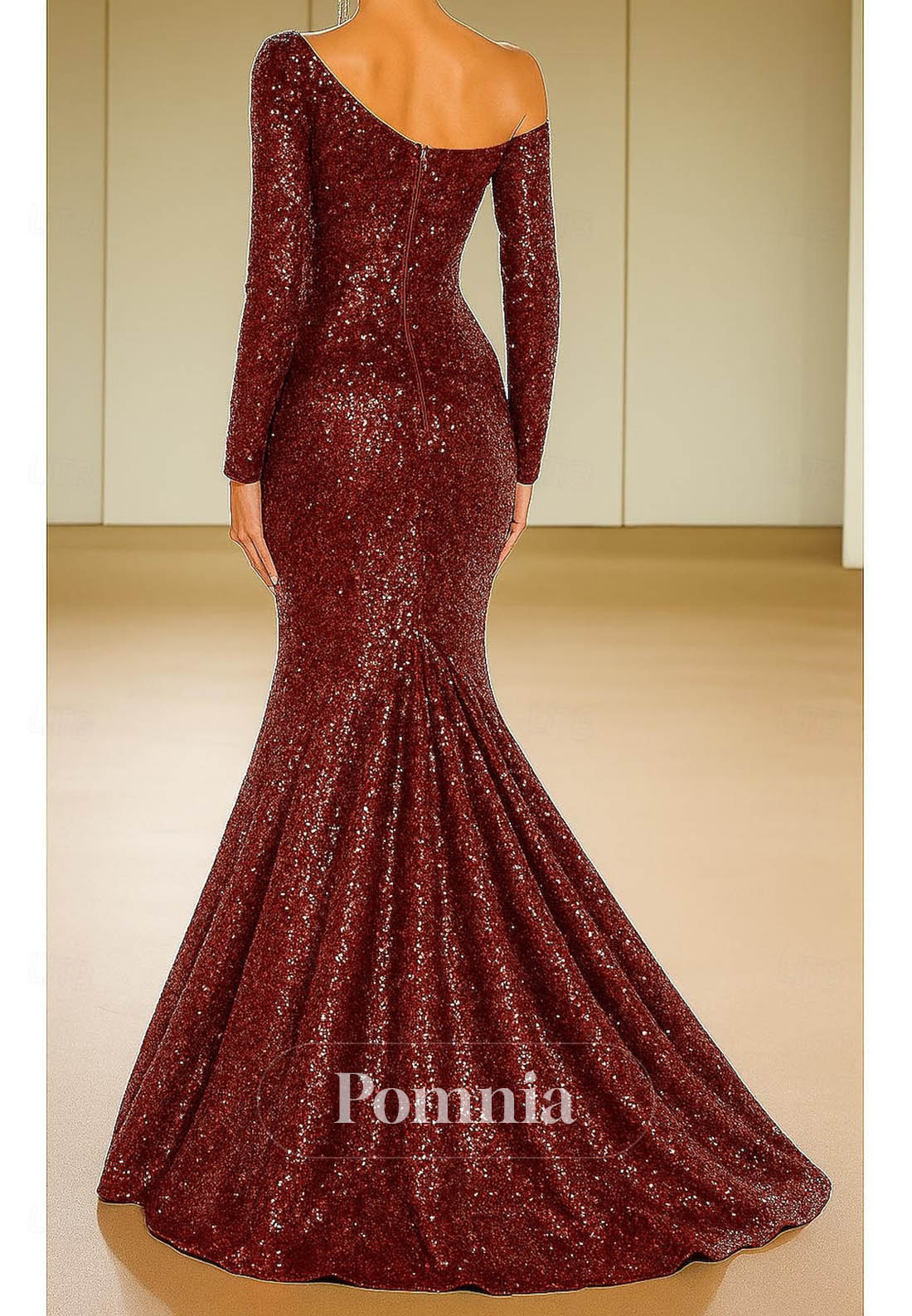 Mermaid Floor Length Prom Dresses