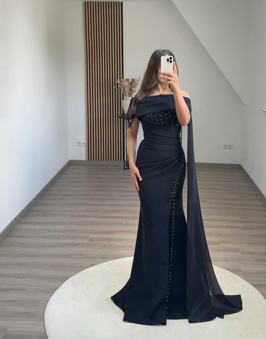 Simple Raspberry Sleeveless Scoop A-Line Evening Dress