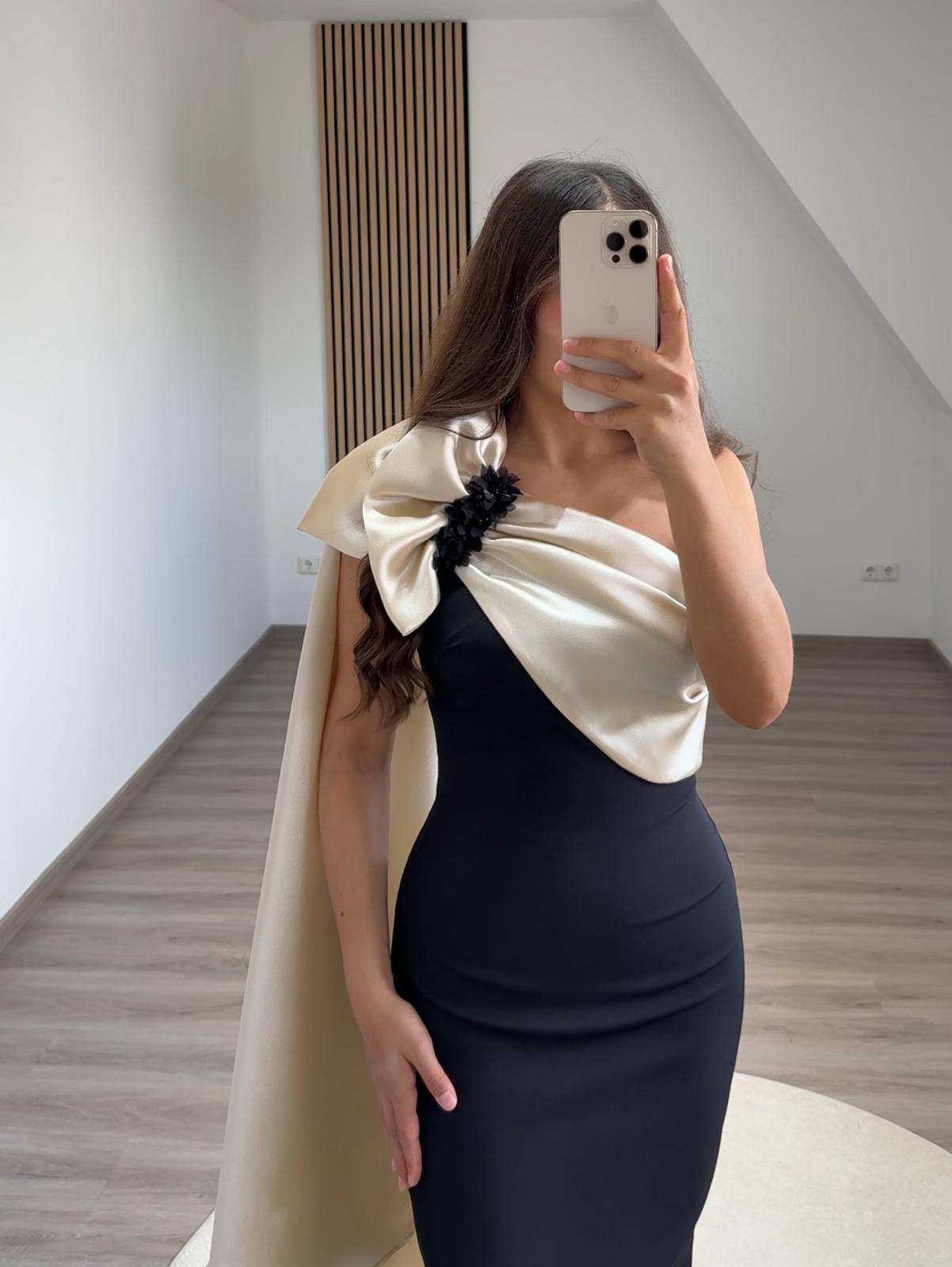 Sleeveless Empire-Waist A-Line Evening Dress