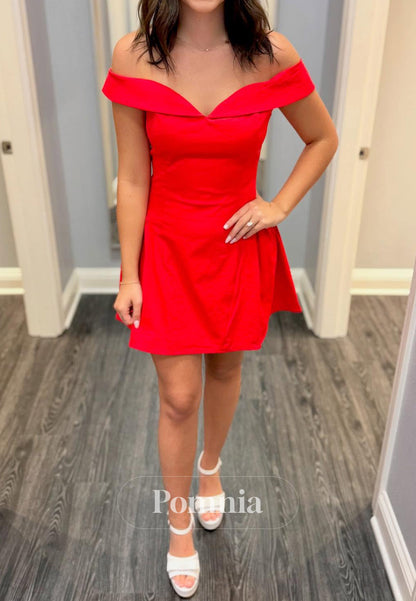 Red Sleeveless Strapless Ruched Short Homecoming Dress