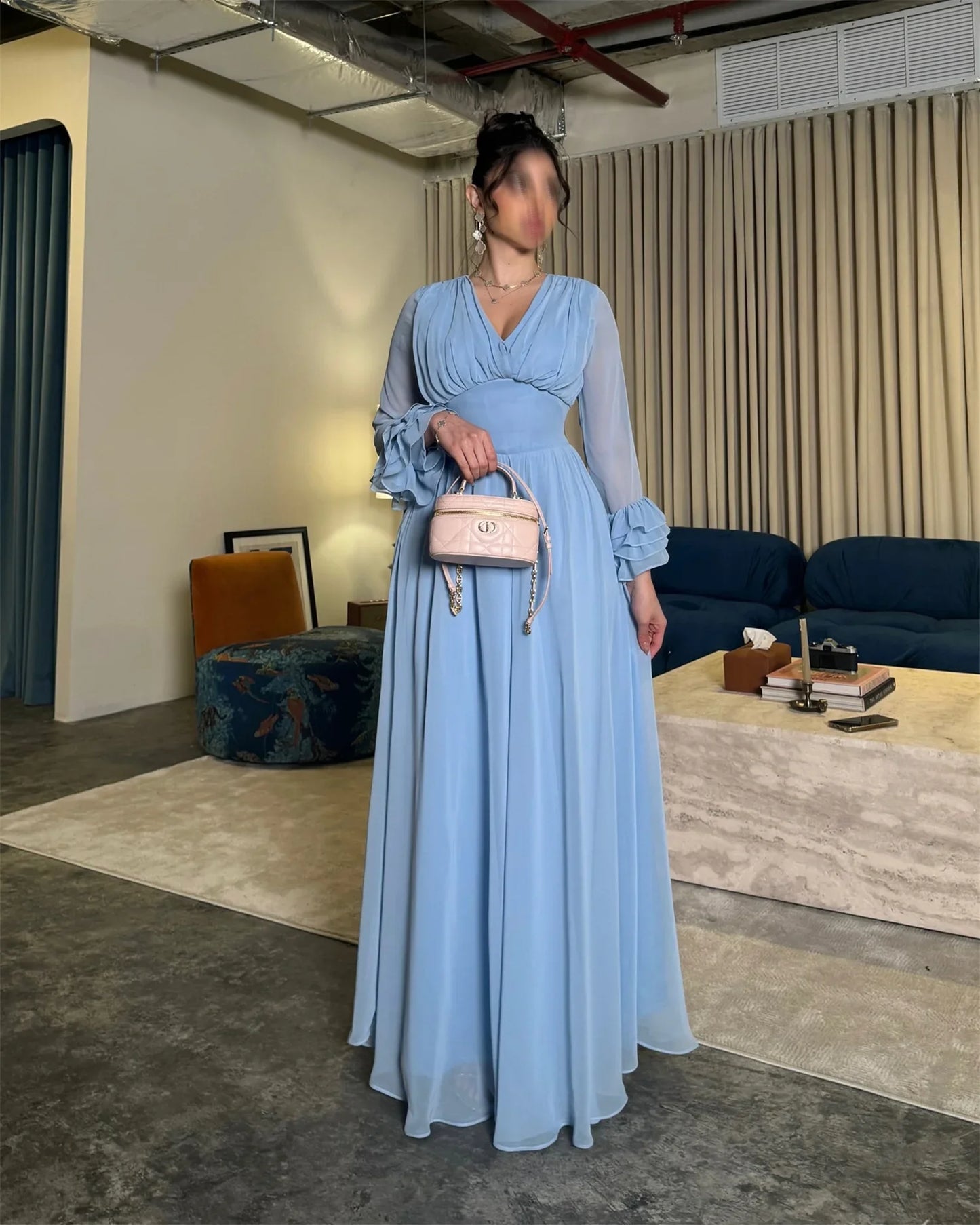 Long Prom Dresses Luxury Elegant Evening Dress