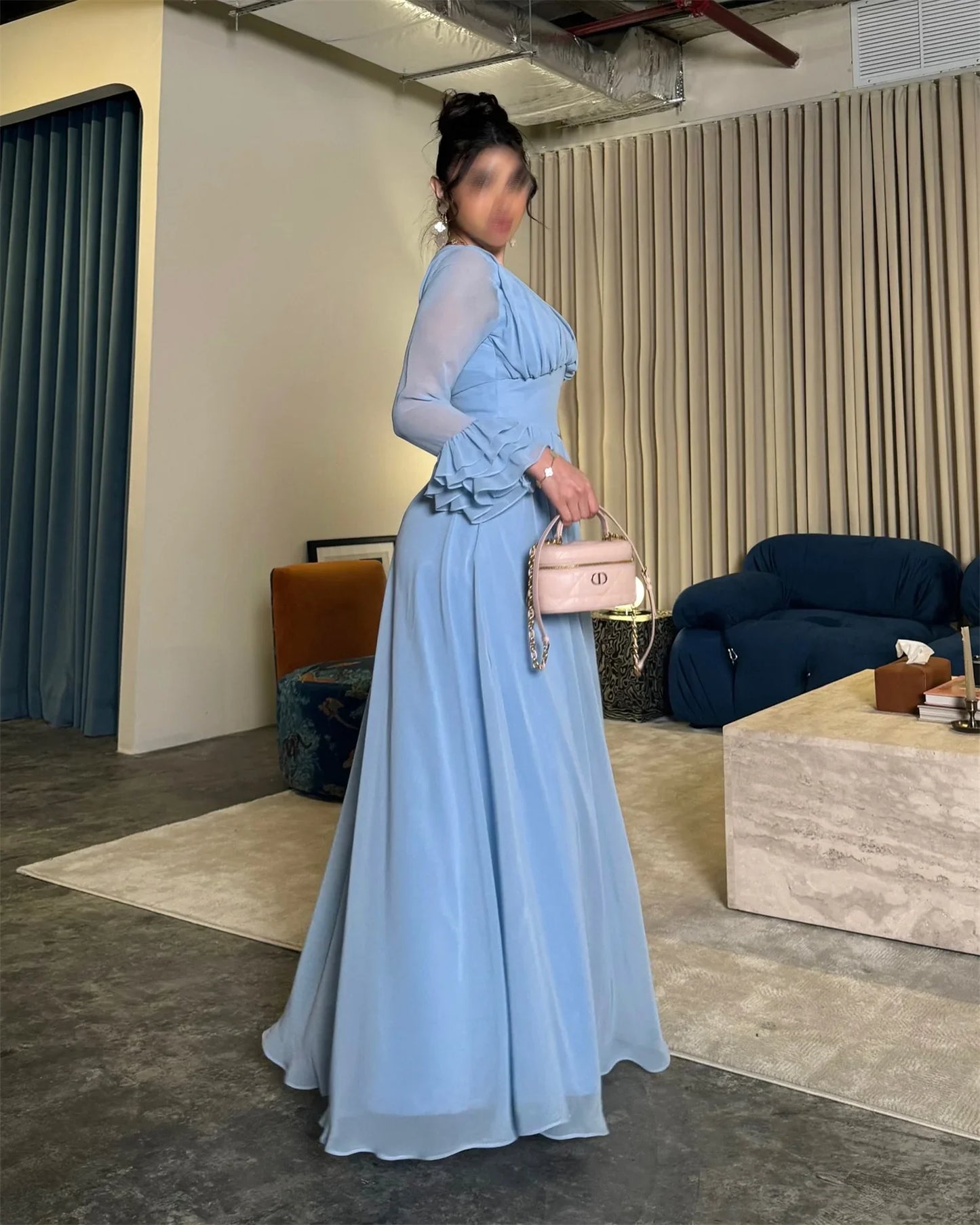 Long Prom Dresses Luxury Elegant Evening Dress