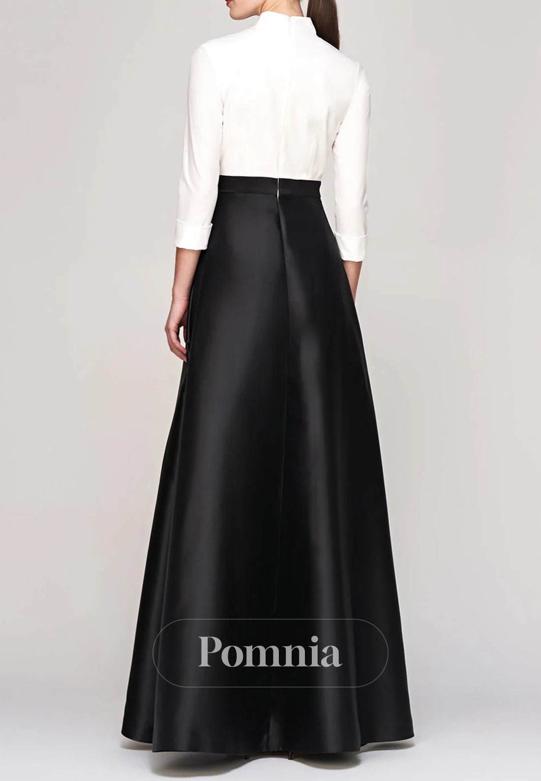 Simple Long Sleeves V-Neck Walk Thru Jumpsuit