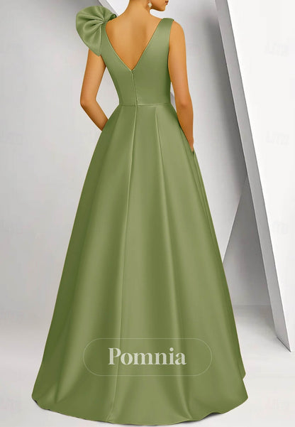 Ball Gown with Overskirt Formal Dress