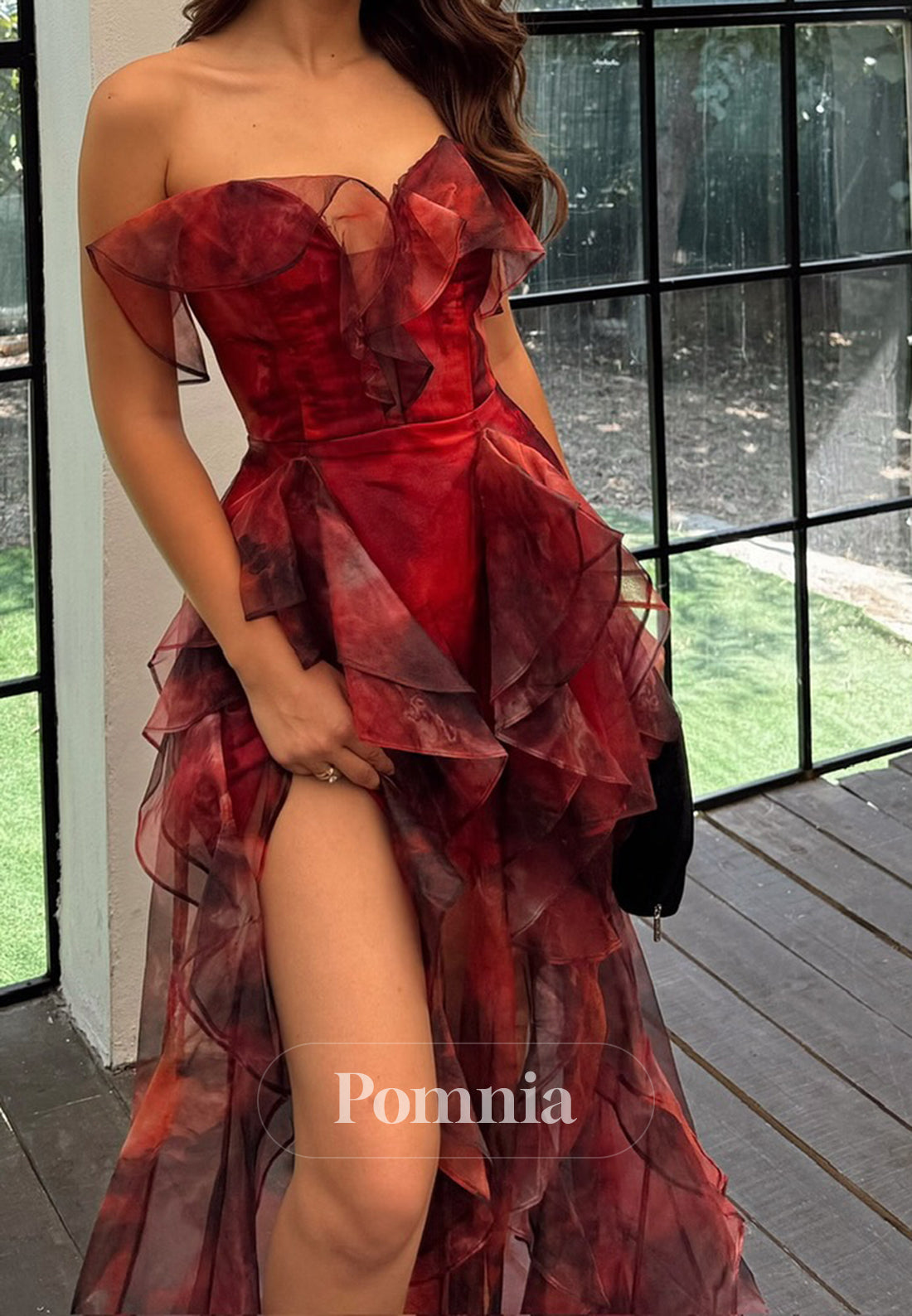 Charming Strapless Sleeveless Ruched Short Homecoming Dress