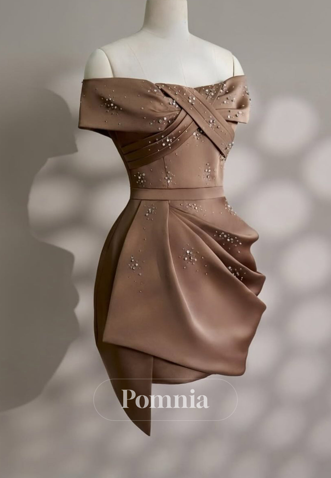 Vintage Mauve Sweetheart Sleeveless Ruched Homecoming Dress