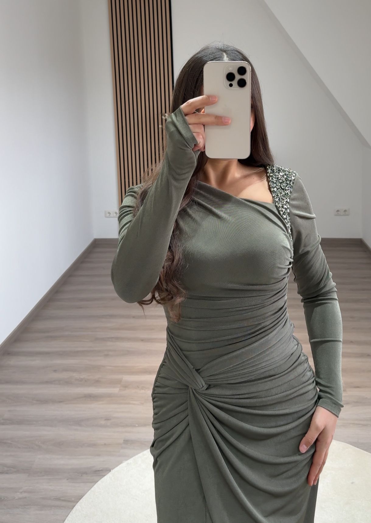 Sheath Long Sleeves Sweetheart Corset Black Prom Dress