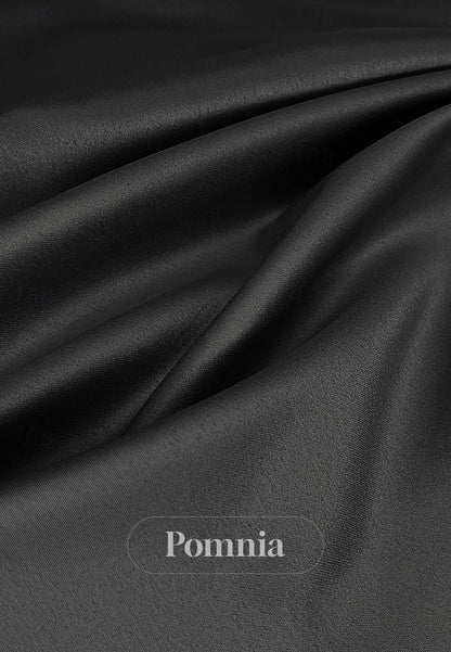 Simple Long Sleeves Scoop Empire-Waist Evening Dress