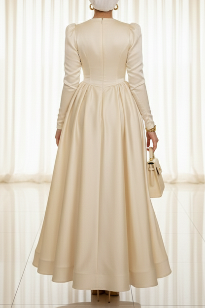 Hot Drilling Decor Corset Asymmetric Drape Party Maxi Dress