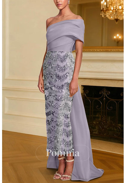 Charming Sleeveless Off-Shoulder Appliques Evening Dress