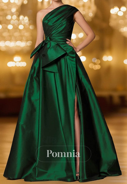 Formal Wedding Pocket Stretch Satin with Bow