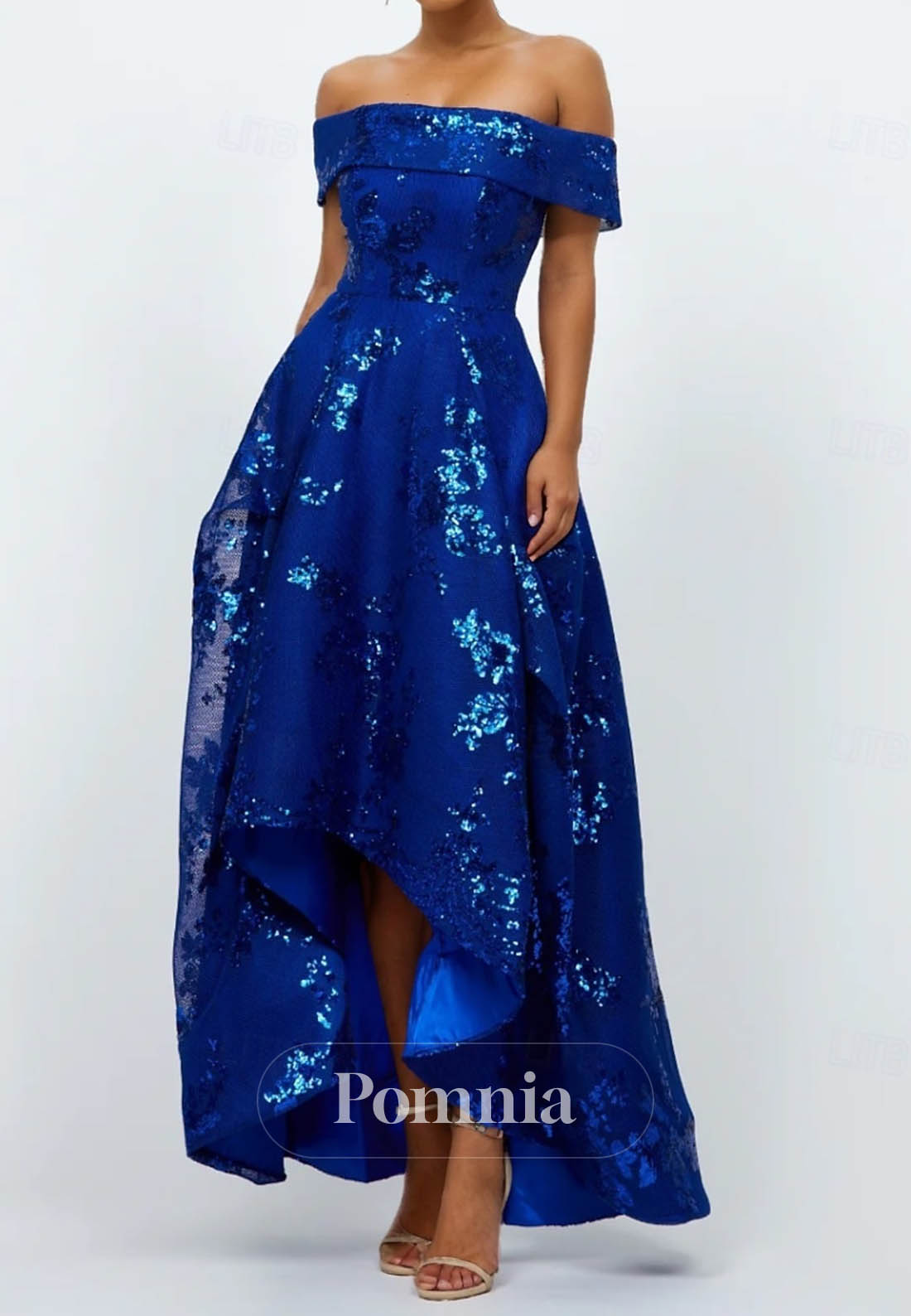 Mermaid Floor Length Evening Gown