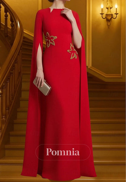 Sheath Floor Length Formal Dress Evening Gown