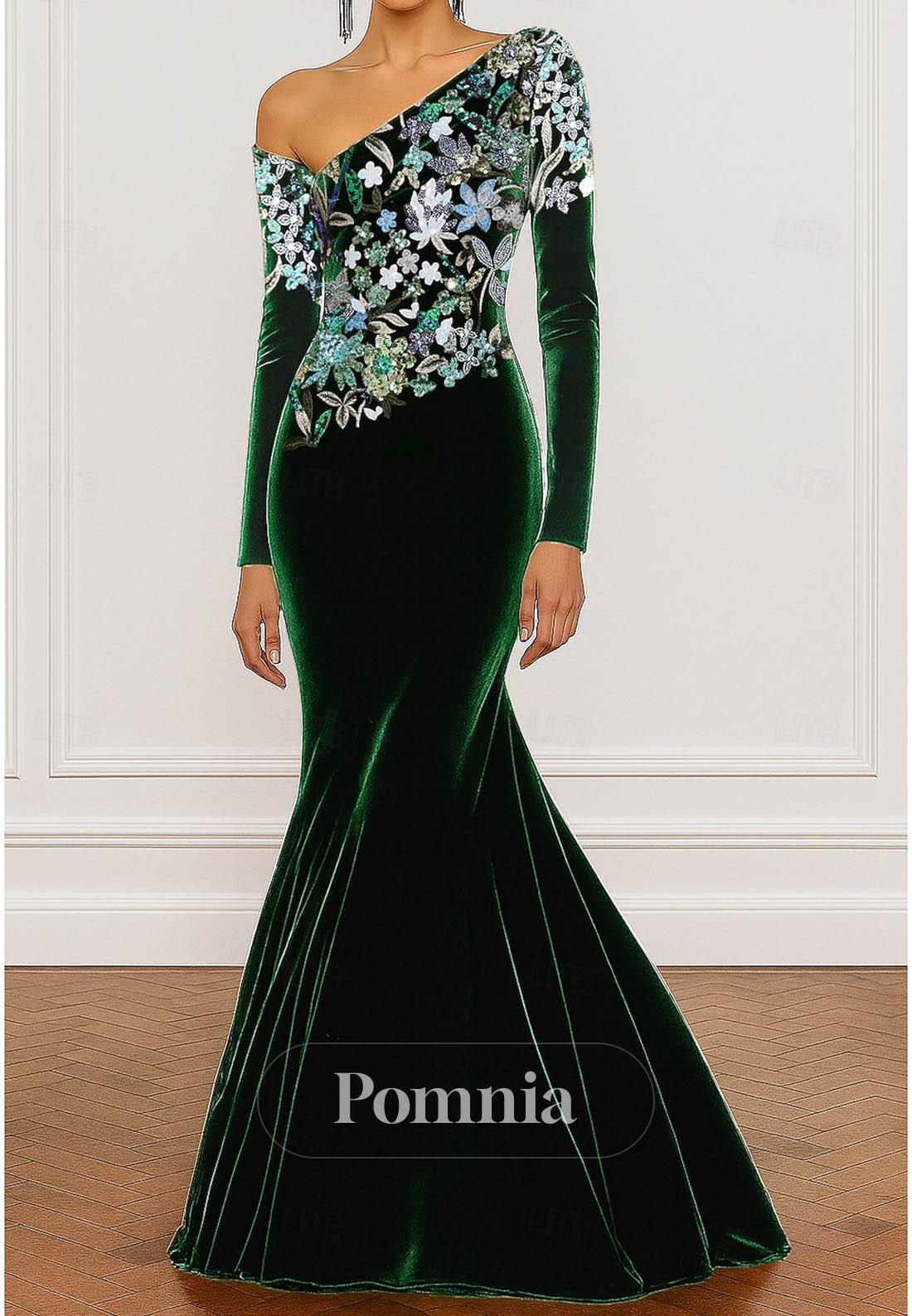 Floor Length Prom Dresses Evening Gown Ball Gown Formal Dress