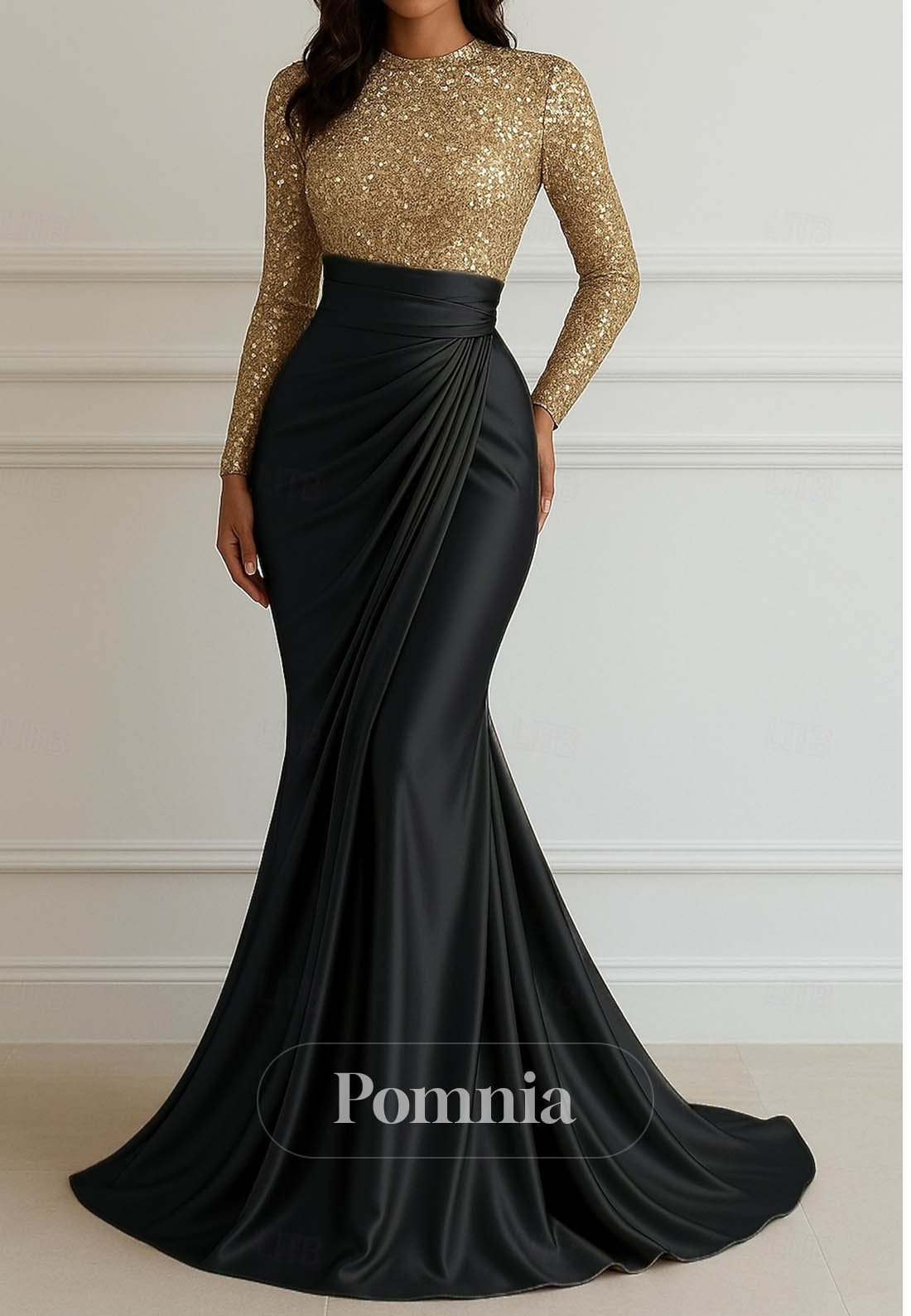 Mermaid Evening Gown Elegant Dress Formal Dress