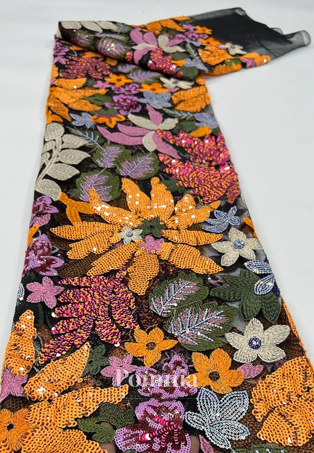 Elegant Vintage Glittering Short Sleeve Off-Shoulder Formal Satin Sequined with Glitter