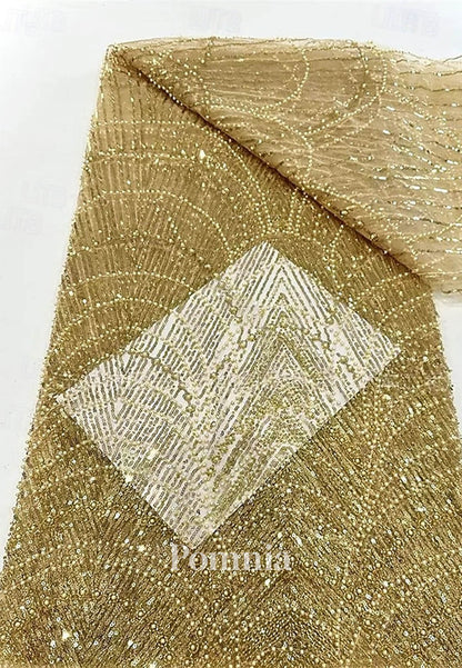 A-Line Off-Shoulder Cap Sleeves Sequins Evening Dress