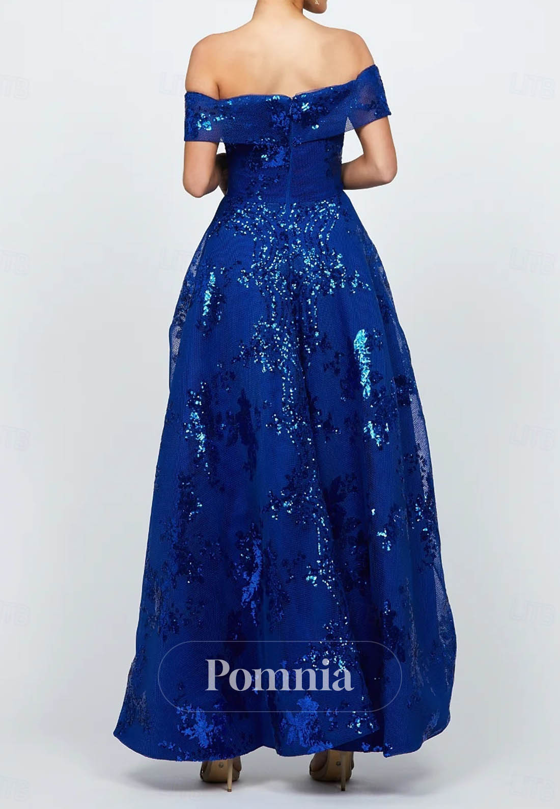 Mermaid Floor Length Evening Gown