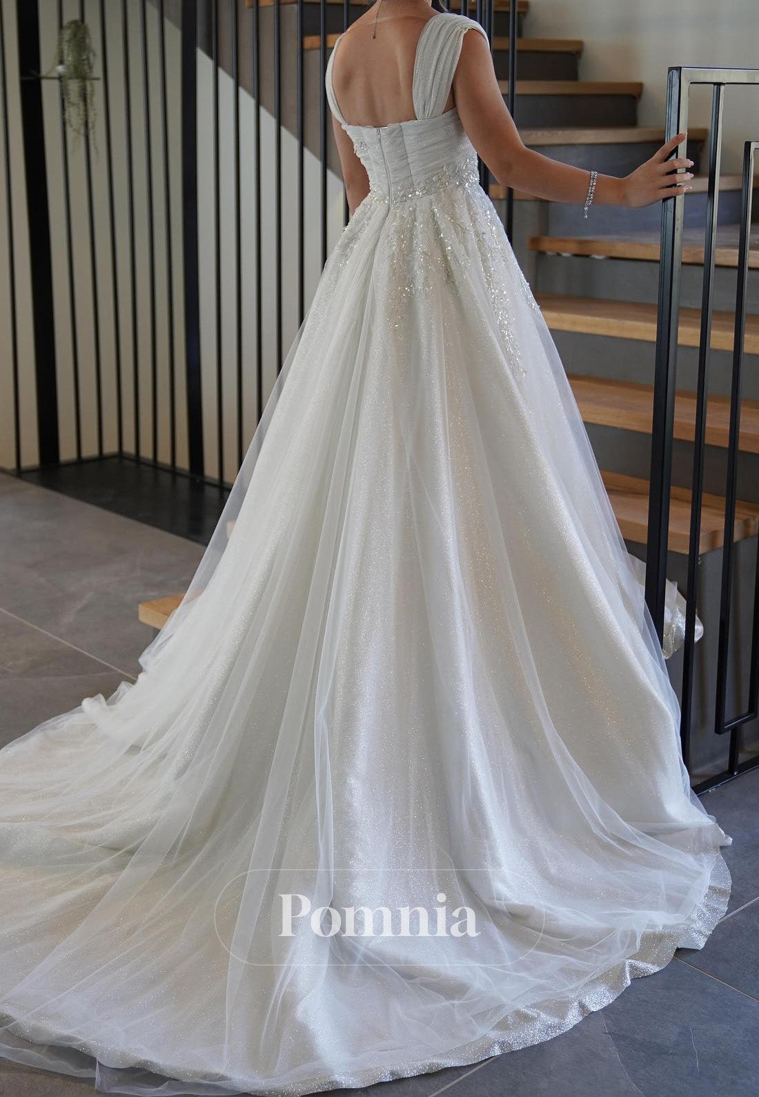 Spaghetti Straps Sweetheart A-Line Wedding Dress