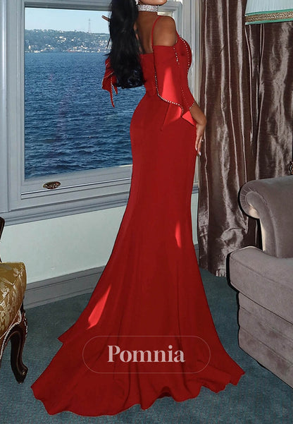 Elegant A-Line Strapless Sleeveless prom Dress