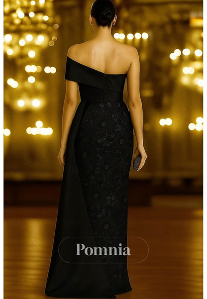 Floor Length Evening Gown Ball Gown with Overskirt